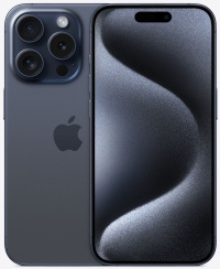 Смартфон Apple iPhone 15 Pro 512Gb (blue titanium)