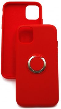 Чехол-книжка со строчкой для Xiaomi Redmi Note 9 Pro (red)