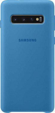 Чехол (клип-кейс) Samsung для Samsung Galaxy S10 Silicone Cover (blue)